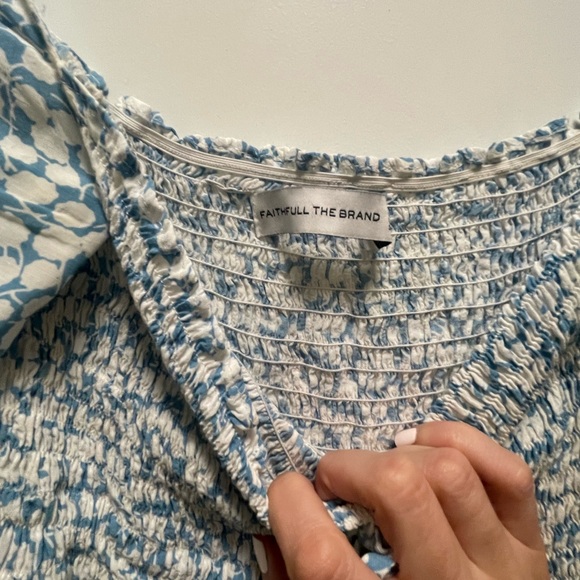 Faithful the Brand Majorelle Floral Midi Dress Size 4 - Picture 4 of 4